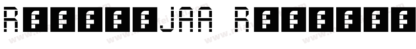 RobotoJAA Regular字体转换